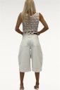 bermuda over wide-leg